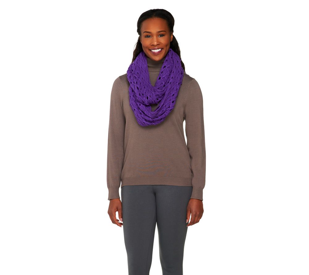 Layers by Lizden Marvelush Crochet Infinity Scarf - A226408