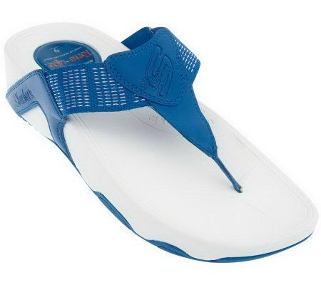 As Is Skechers Tone Ups Fitness Thong Sandals - A230008