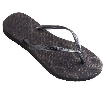 Havaianas Slim Animal-Print Flip-Flops - A322008