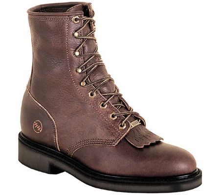Double H Mens Black Walnut 8 Lacer Boots - A149609