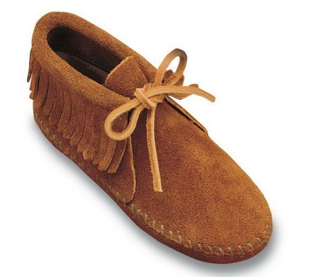 Minnetonka Childrens Classic Fringe Softsole Boots - A209209