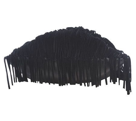 Muxo by Camila Alves Leather Fringe Hobo