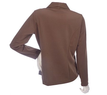 As Is Effortless Style Princess Twill One Button Jacket