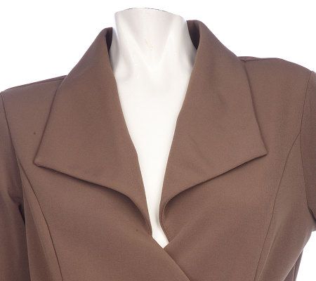 As Is Effortless Style Princess Twill One Button Jacket