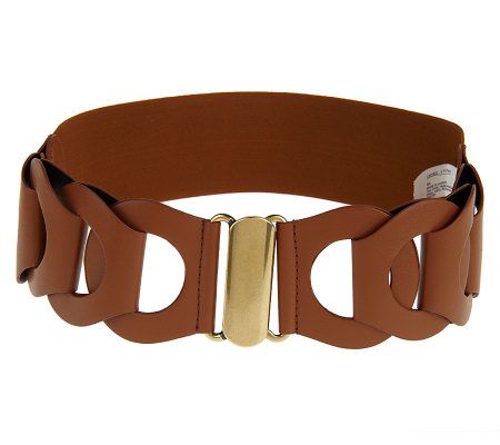 Amiee Lynn 3 Inch Stretch Ladder Braid Belt - A90109