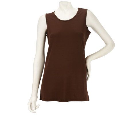 Dennis Basso Mixed Animal & Lace Print Chiffon Blouse with Cami