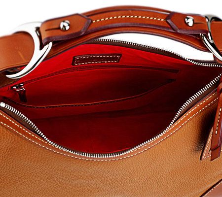 Dooney & Bourke Leather Harrison Hobo w/ Accessories