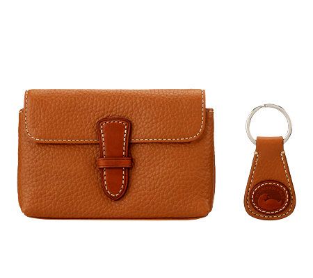 Dooney & Bourke Leather Harrison Hobo w/ Accessories