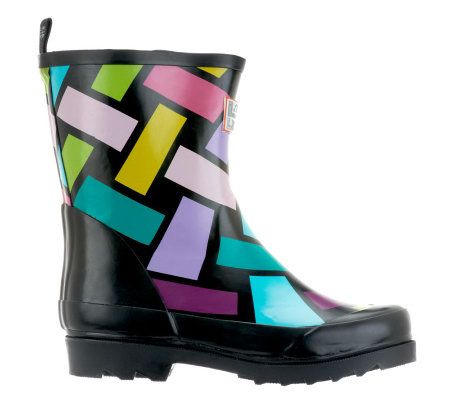 little missmatched Crazy Coordinate Wellies