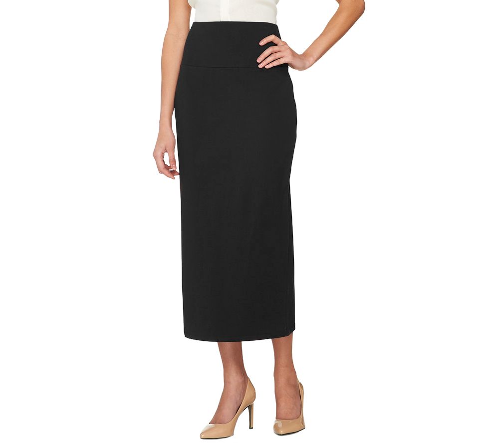 Women with Control Tummy Control Wide Waistband Long Skirt - A228610