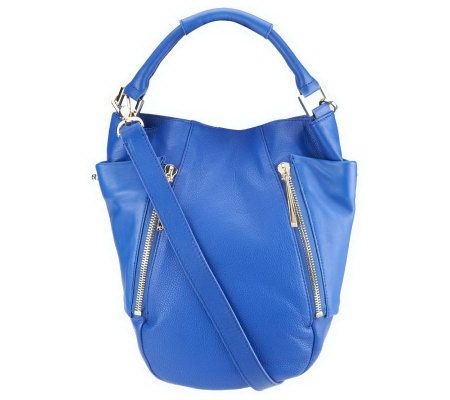 Kelsi Dagger Ayden Pebble Leather Convertible Hobo Bag - A232810