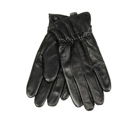 Mens Lamb Leather Gloves With Acrylic Lining - A322010