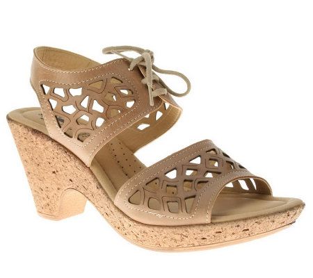 Spring Step Style Lamay Leather Quarter Strap Sandals - A323310