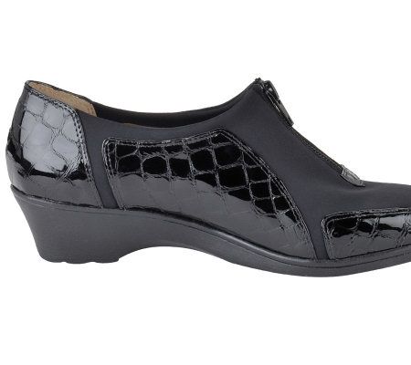 Softspots Sparks Zip-Up Shoes