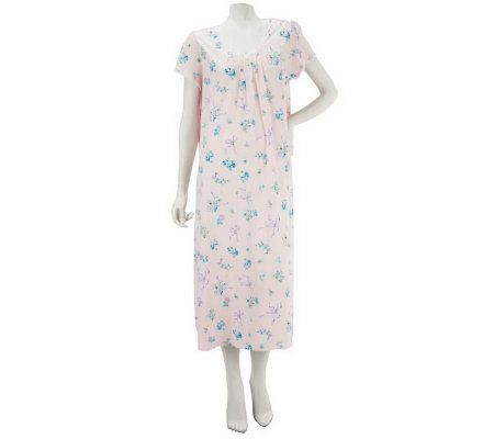 Carole Hochman Sweet Nothing 100Cotton Jersey 48 Gown - A220511