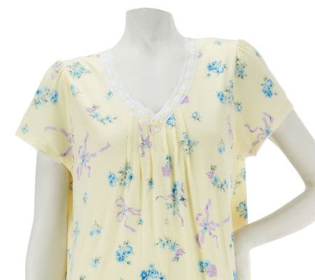 Carole Hochman Sweet Nothing 100Cotton Jersey 48 Gown