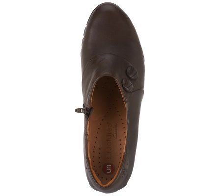 Clarks Unstructured Un.Timeless Leather Shooties