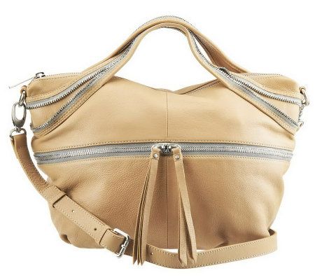 Kelsi Dagger Mackenzie Pebble Leather Convertible Satchel - A232811