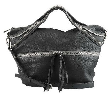 Kelsi Dagger Mackenzie Pebble Leather Convertible Satchel - A232811