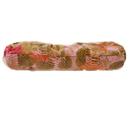 Hobo Pleated Leather Angela 2 in 1 Clutch & Shoulder Bag