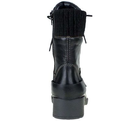 Earth Squall Leather Boots