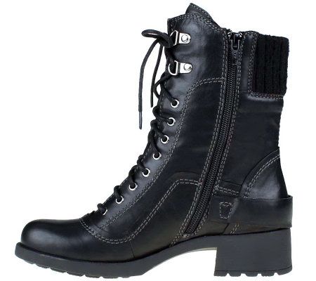 Earth Squall Leather Boots
