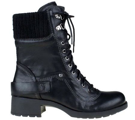 Earth Squall Leather Boots