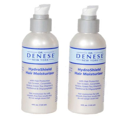 Dr. Denese HydroShield Anti-Aging Hair Moisturizer 4-fl oz Duo - A206513