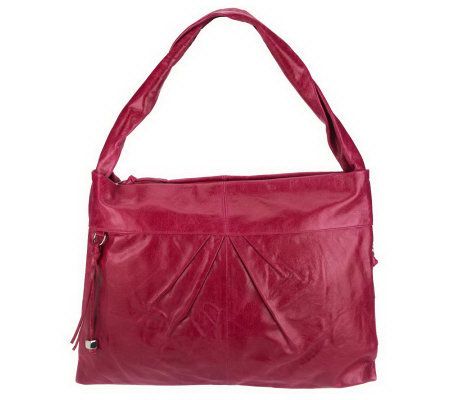 Hobo Vintage Leather Betty Hobo with Twisted Shoulder Strap - A223713