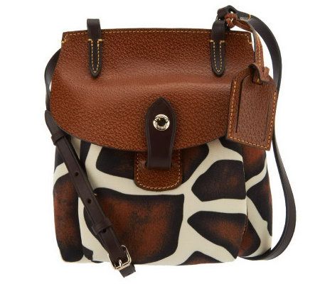 Dooney & Bourke Animal Print Nylon Small Pocket Crossbody - A229513