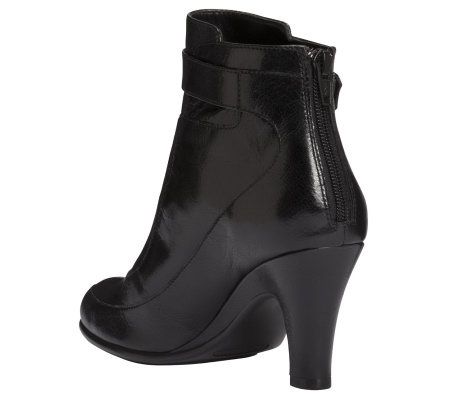 Aerosoles Tapas Ankle Boots with Buckle Detail