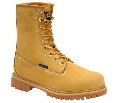 Carolina Boots Mens 8 Waterproof InsulatedSteel Toe Boots - A321113