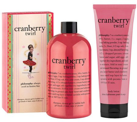 philosophy cranberry twirl duo