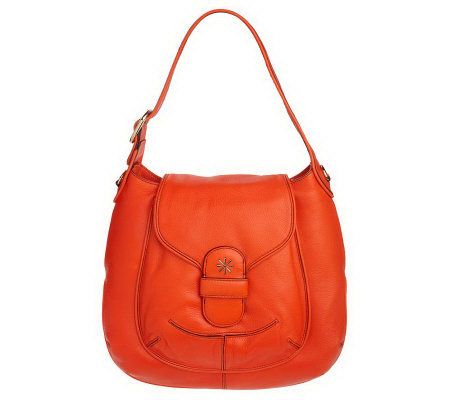 Isaac Mizrahi Live! Rounded Hobo w/ Flap Front - A198914