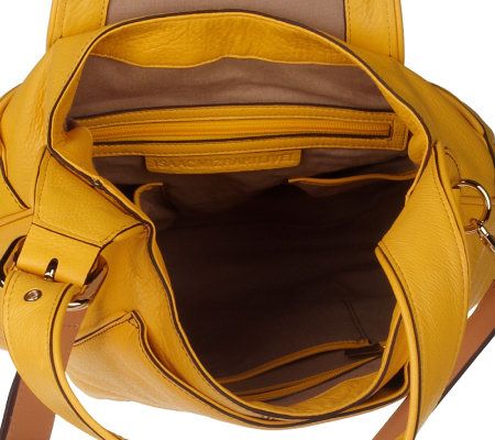 Isaac Mizrahi Live! Rounded Hobo w/ Flap Front