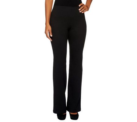 Women with Control Regular Hollywood Waist Pants with Seam Detail - A218914