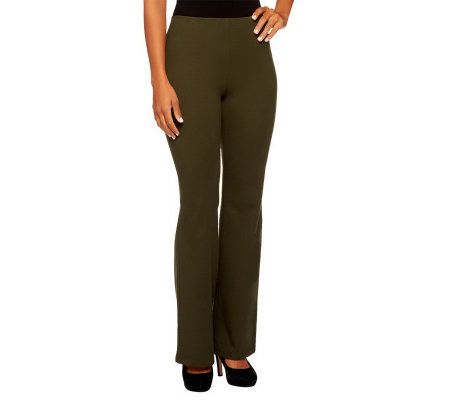 Women with Control Regular Hollywood Waist Pants with Seam Detail - A218914