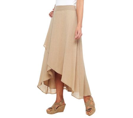 Liz Claiborne New York Crossover Maxi Skirt - A221714