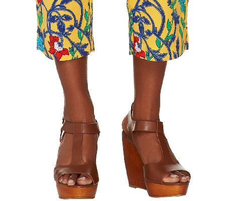 Linea by Louis DellOlio All-over Print Fly Front Crop Pants