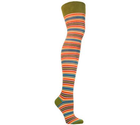 Ozone Design Set of 2 Otk Pop Stripe Socks - A242914