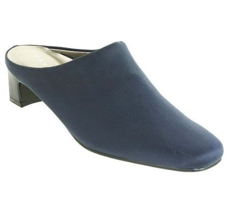 David Tate Samantha Stretched Fabric Slides - A316414