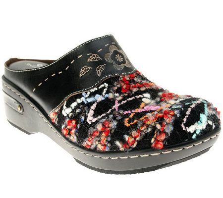 Spring Step Style Enigma Mules - A325414