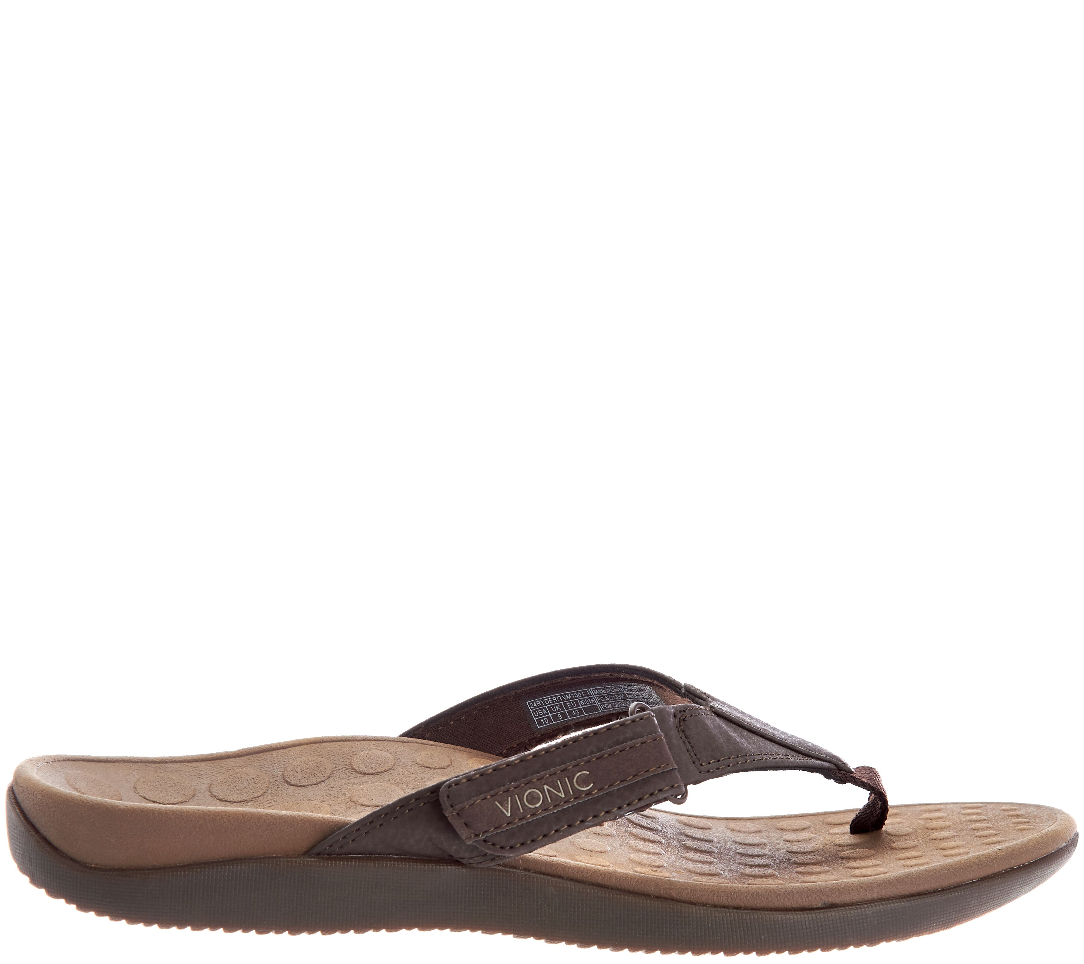 Orthaheel Ryder Mens Orthotic Thong Sandals