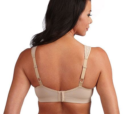 Breezies Set of 2 Wild Rose Lace Seamless Soft Cup Bra