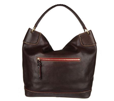 Dooney & Bourke Florentine Leather Large Toggle Sac