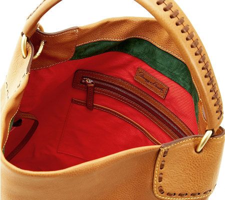 Dooney & Bourke Florentine Leather Large Toggle Sac