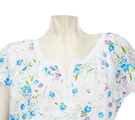 Carole Hochman Primrose 100Cotton Jersey 46 Gown