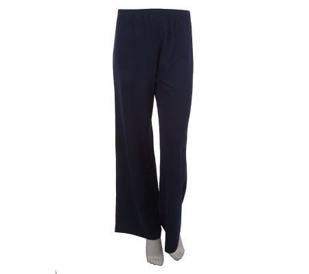 Linea by Louis DellOlio Pull-on Straight Leg Pants - A221815