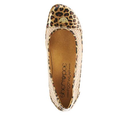 Sheri Poe Ellen Mesh Flats w/ Ornament Detail