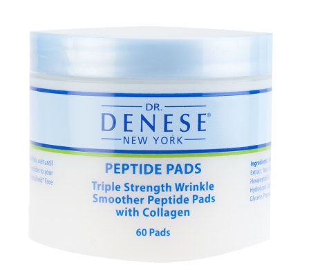 Dr. Denese Triple Strength WrinkleSmoother Peptide Pads 60 count - A224615